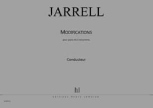 Modifications  P°/Ens.Inst. Michael Jarrell Partition