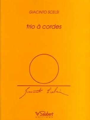 Trio à cordes - Parties + Conducteur Giacinto Scelsi Partition Trios