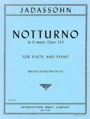 Notturno in G op. 133 Salomon Jadassohn Partition Flûte traversière