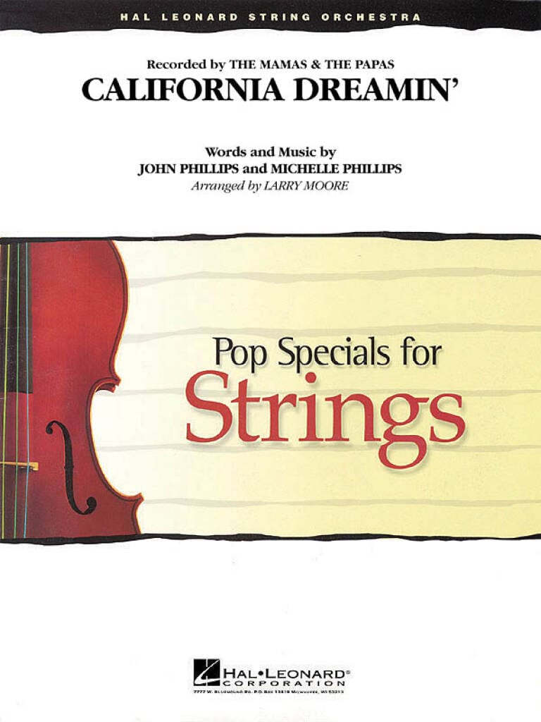 California dreamin' John Phillips & Michelle Phillips Partition