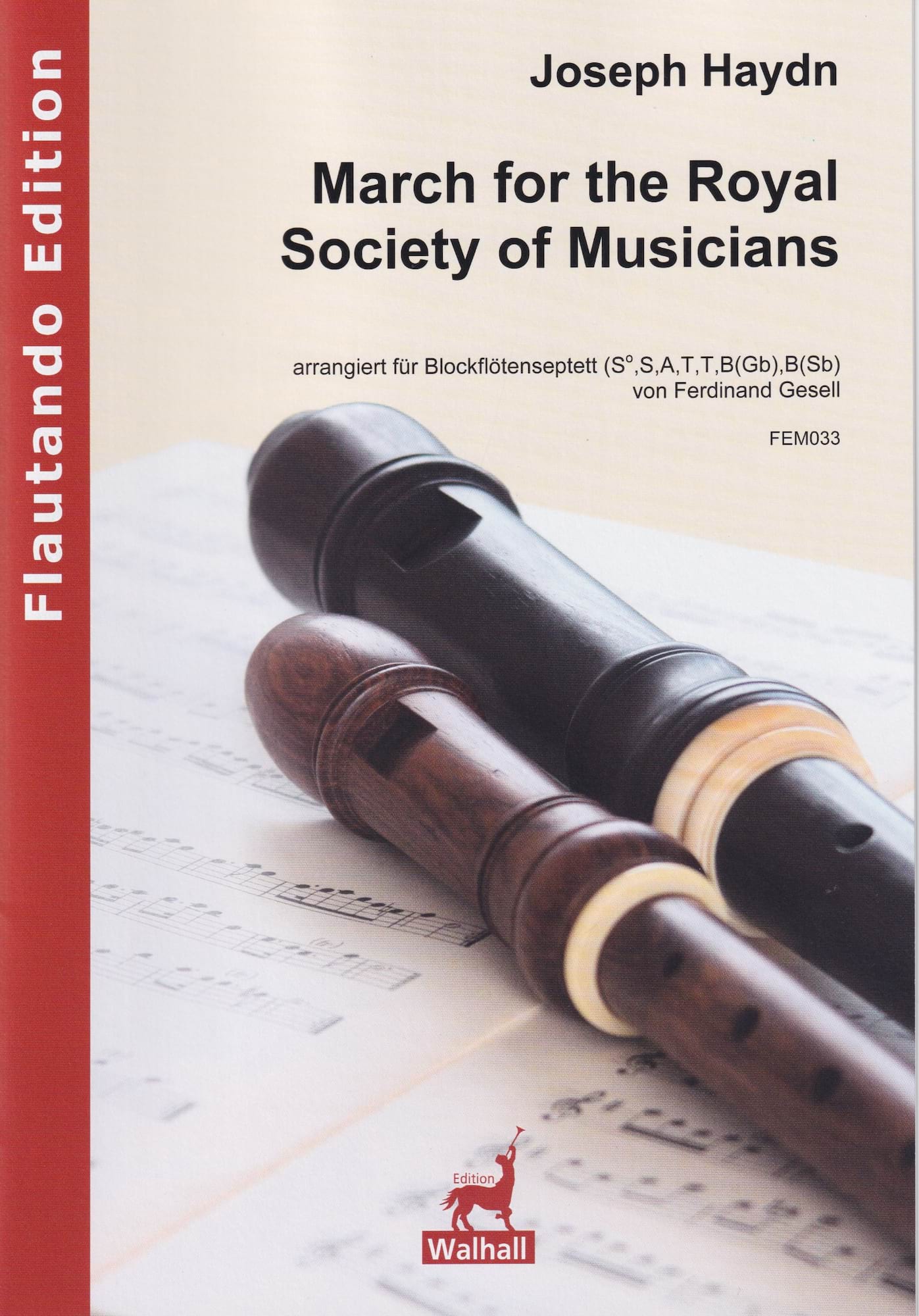 March for the Royal Society of Musicians - Joseph Haydn - Partition