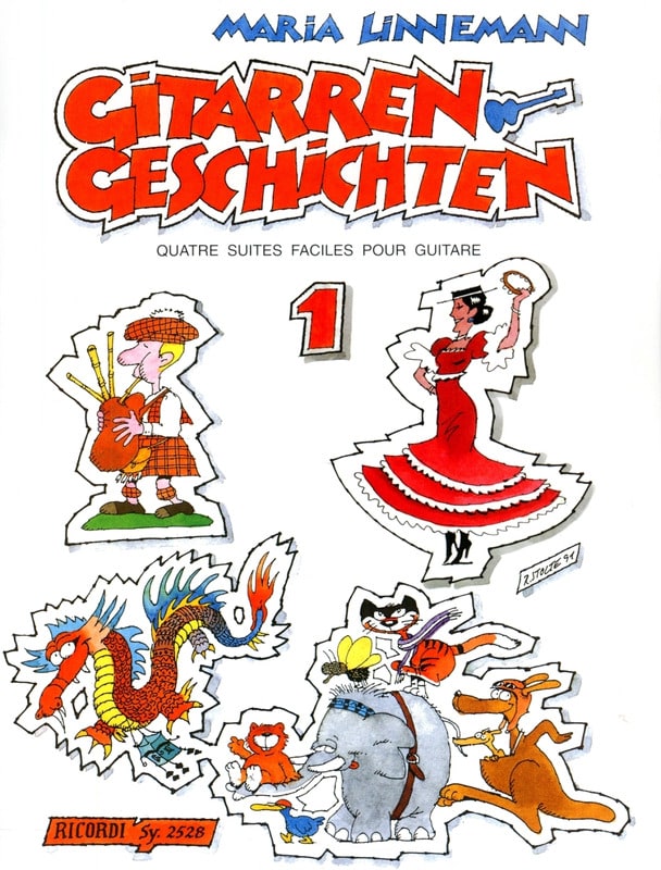 Gitarren Geschichten - Bd. 1 - Maria Linnemann - Partition - Guitare
