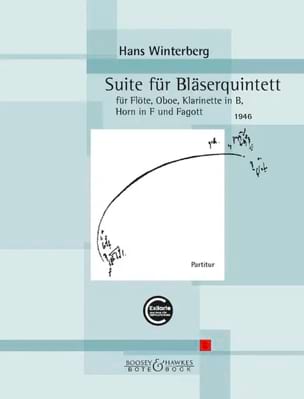 Parcourir les pages de Suite pour Quintette à Vent - Conducteur - Hans Winterberg - Partition