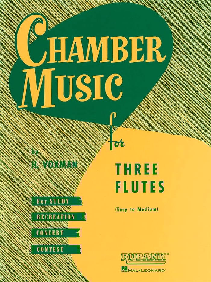 Chamber Music For Three Flutes H. Voxman Partition