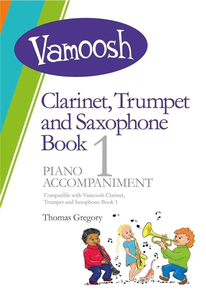 Vamoosh Clarinet, Trumpet and Saxophone Book 1 - Gregory Thomas