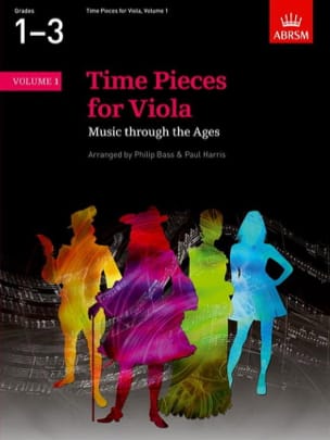 Time Pieces For Viola Volume 1 - Bass Philip / Harris Paul - Partition
