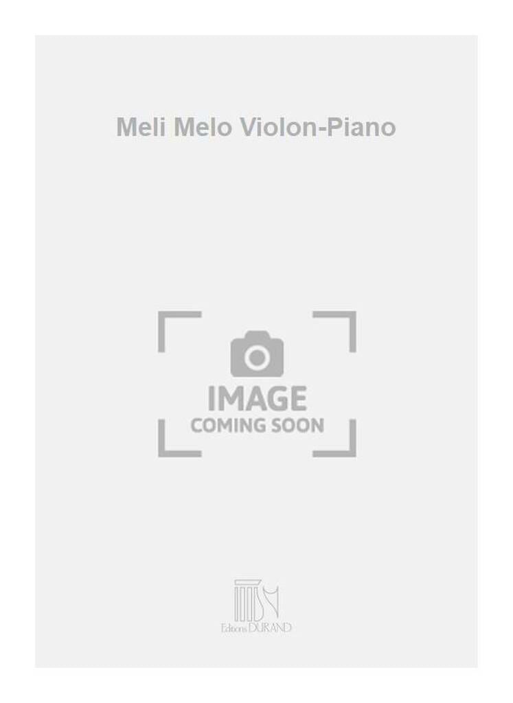 Méli Melo - Pierre-Max Dubois - Partition - Violon