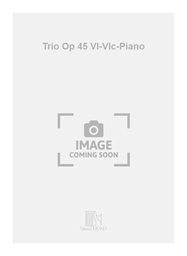 Trio op. 45 PIERNE Partition Trios