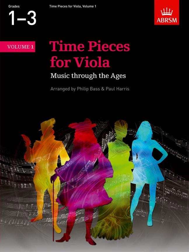 Time Pieces For Viola Volume 1 - Bass Philip / Harris Paul - Partition
