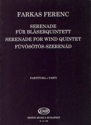 Serenade - Bläserquintett - Partitur + Stimmen - Ferenc Farkas