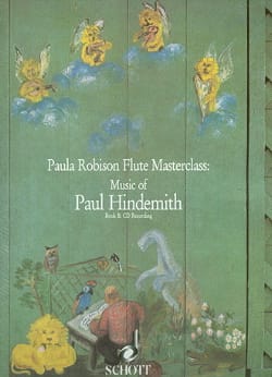 Music of Paul Hindemith - Book HINDEMITH Partition Flûte traversière