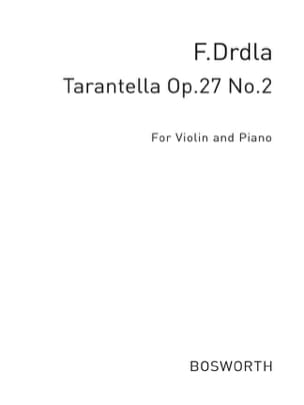 Tarantella op. 27 n° 2 Franz Drdla Partition Violon