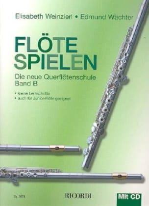 Flöte Spielen Band B mit CD - Weinzierl / Wächter - Partition