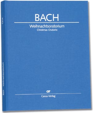 Oratorio de Noël, BWV 248 BACH Partition Grand format
