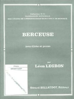 Berceuse Léon Legron Partition Flûte traversière