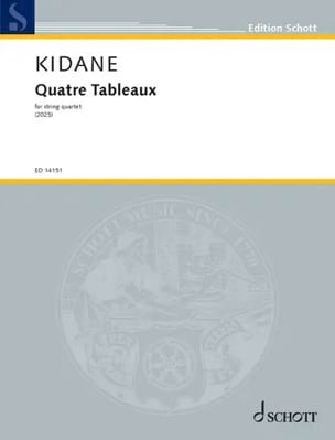 Quatre Tableaux Daniel Kidane Partition Quatuors