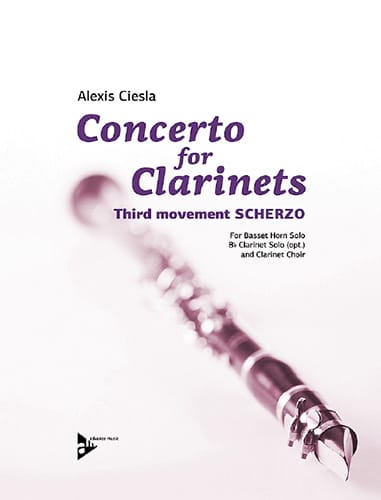 Concerto for Clarinets Alexis Ciesla Partition Clarinette
