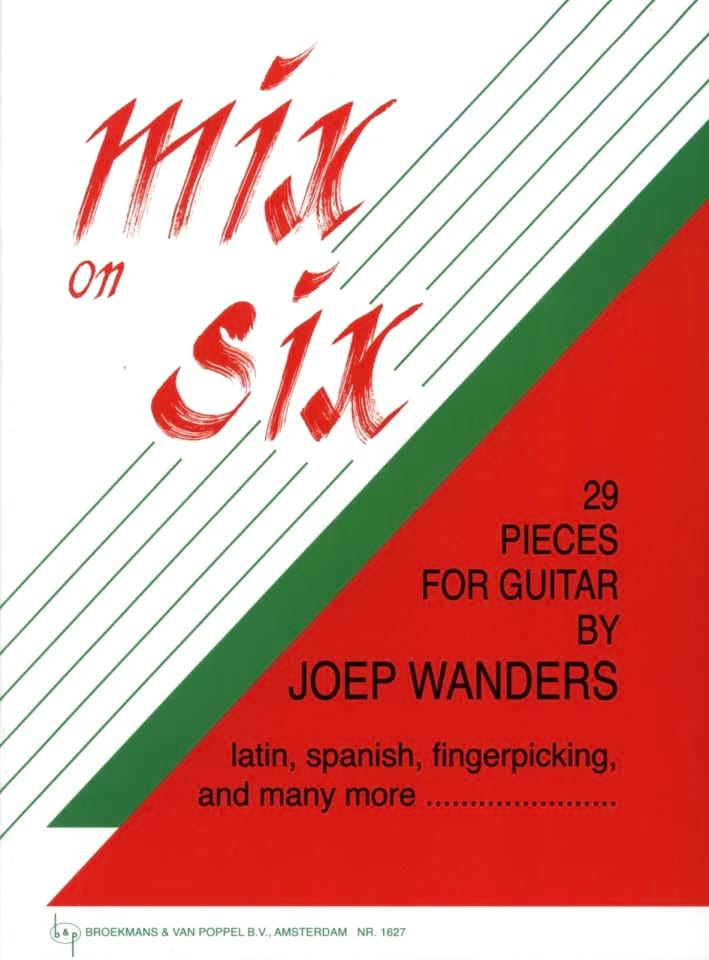 Mix on Six Joep Wanders Partition Guitare