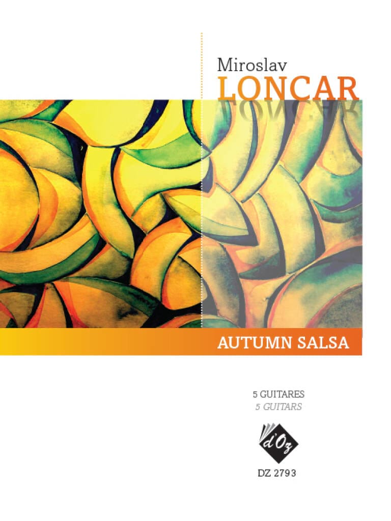 Autumn Salsa Miroslav Loncar Partition Guitare