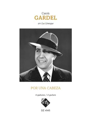 Por una cabeza Carlos Gardel Partition Guitare