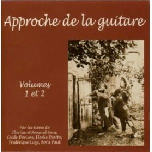 Approche de la guitare - Volume 1 et 2 CD - Arnaud Sans - Partition