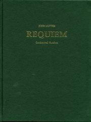 Requiem - Score (Orchestre) - RUTTER - Partition