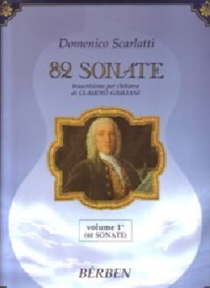 82 Sonate Per Chitarra Vol 1 1/40 - SCARLATTI - Partition