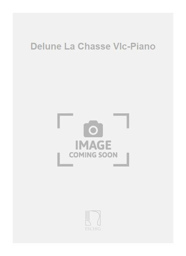 6 Pièces faciles - n° 6 : La chasse - J. Fromont-Delune - Partition