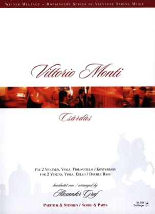 Csardas Vittorio Monti Partition Quintettes