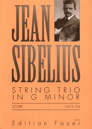 String Trio G minor - Score SIBELIUS Partition Grand format