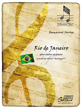 Rio de Janeiro Emmanuel Savoye Partition Violon