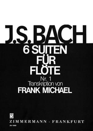 Suite N° 1 en Sol Majeur BWV 1007 Pour Flûte Seule - BACH - Partition