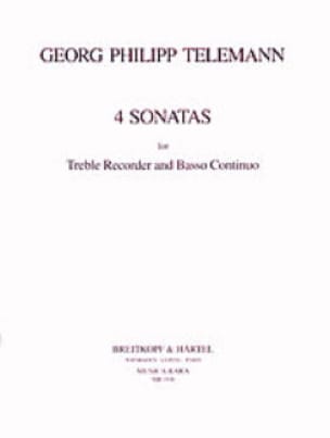 4 Sonaten - TELEMANN - Partition