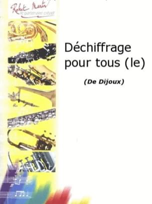Déchiffrage pour tous Marc Dijoux Partition