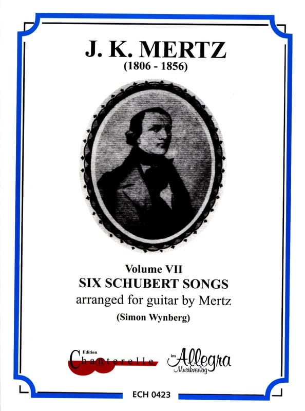 Six Schubert Songs Vol. 7 SCHUBERT Partition Guitare