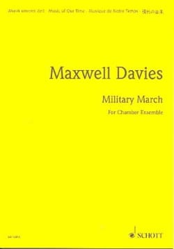 Military march Davies Peter Maxwell Partition Grand format