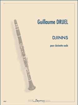 Djinns Guillaume Druel Partition Clarinette