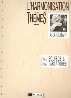 Harmonisation de thèmes Bruno Ossola Partition Guitare