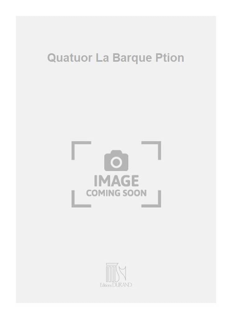 La Barque Yves Prin Partition Grand format