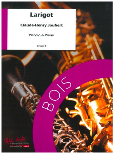 Larigot - Claude-Henry Joubert - Partition - Flûte traversière