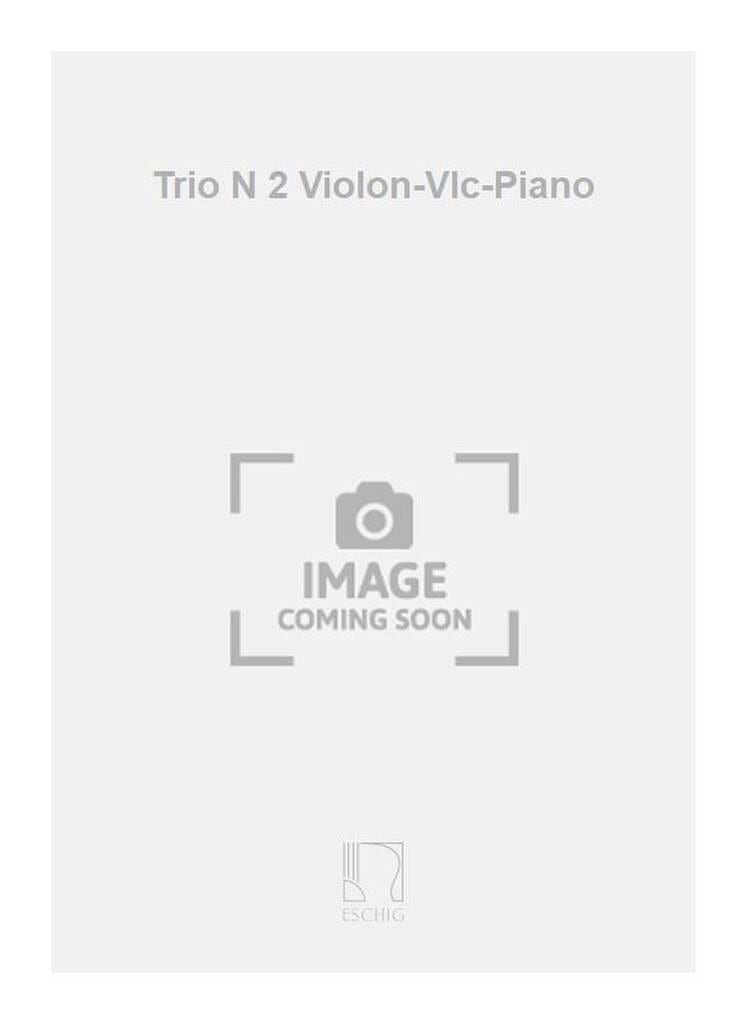 Trio n° 2 op. 53 CASADESUS Partition Trios