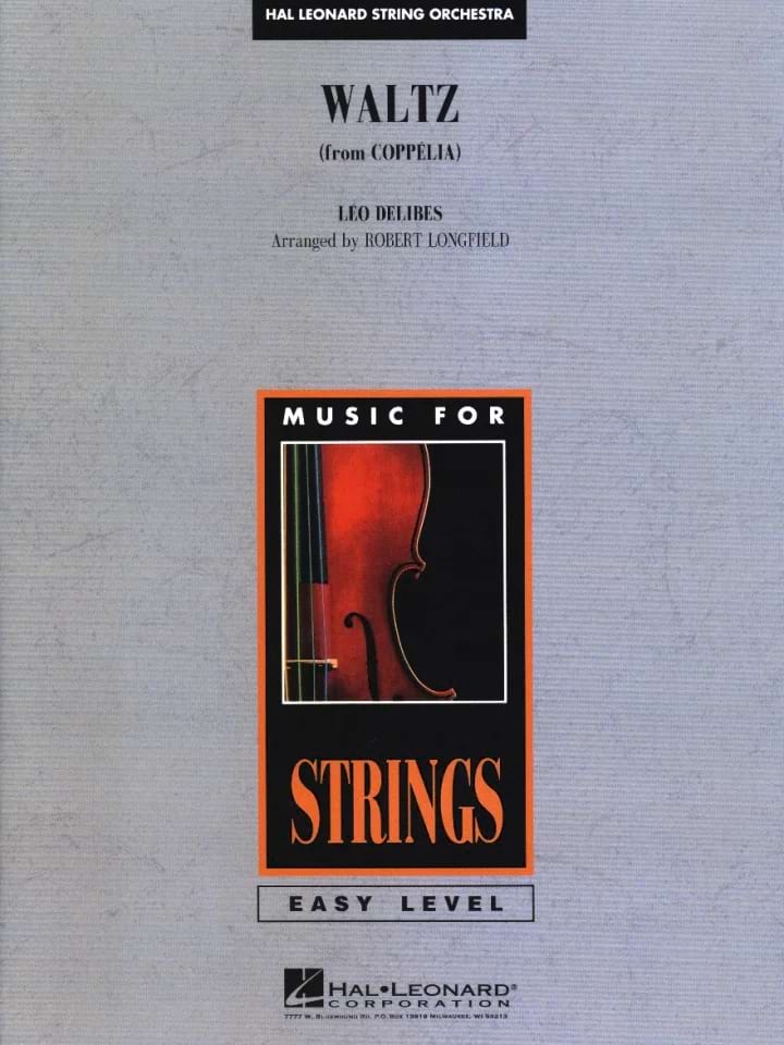 Waltz ( from Coppelia ) DELIBES Partition