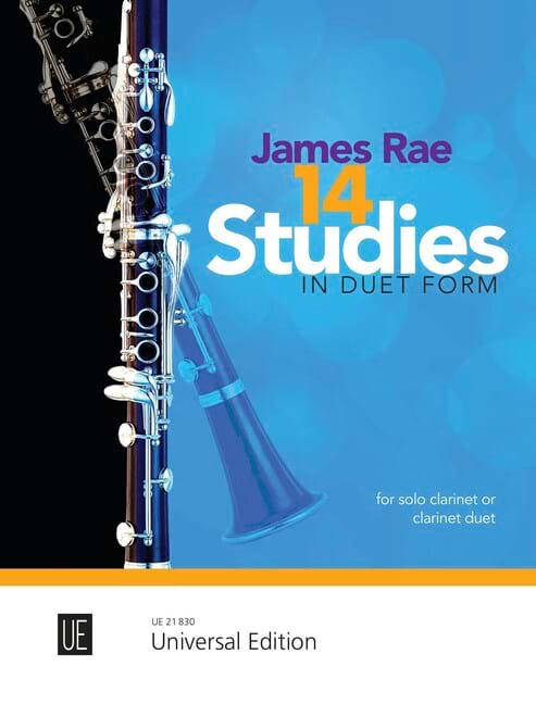 14 Studies in Duet Form James Rae Partition Clarinette