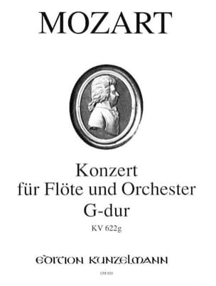 Konzert für Flöte G-Dur nach KV 622 - Flöte Klavier