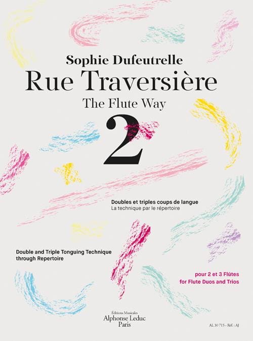 Rue traversière - Volume 2 - Sophie Dufeutrelle - Partition