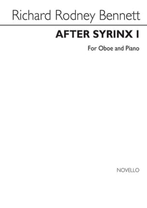 After Syrinx 1 Richard Rodney Bennett Partition Hautbois