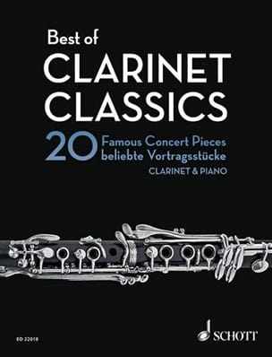 Best of Clarinet Classics - Clarinette et piano Partition Clarinette