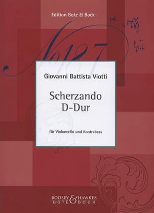 Scherzando D-Dur - Cello Kontrabass VIOTTI Partition Duos