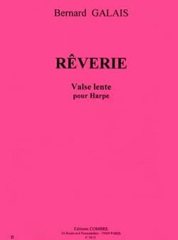 Rêverie Bernard Galais Partition Harpe