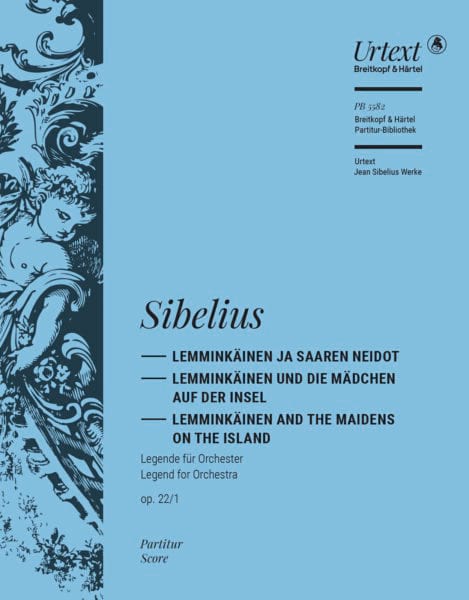 Lemminkäinen, opus 22 n° 1 SIBELIUS Partition Grand format